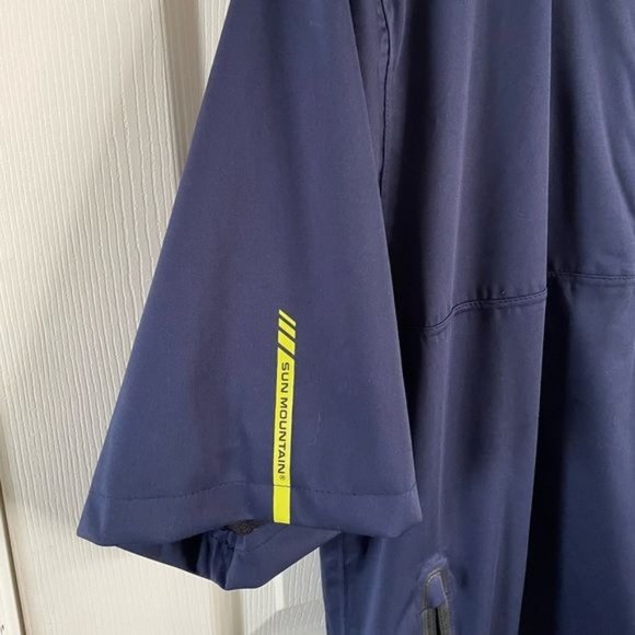 Sun Mountain Rainflex Men’s Golf Rainproof Weather Resistant Shirt, Size Med - Picture 4 of 16